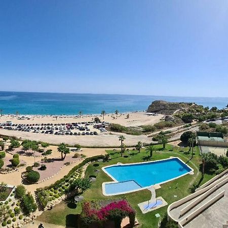 Top-Floor Beachfront Apartment With Parking, Pool, & Spacious Sea-View Balcony Villajoyosa Eksteriør billede